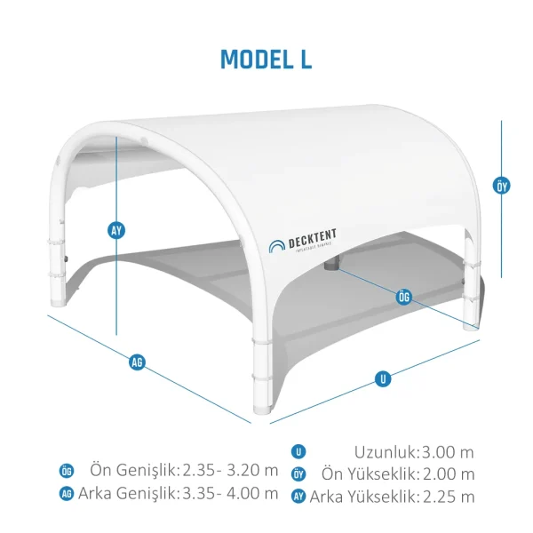 Decktent Bimini L - Görsel 4