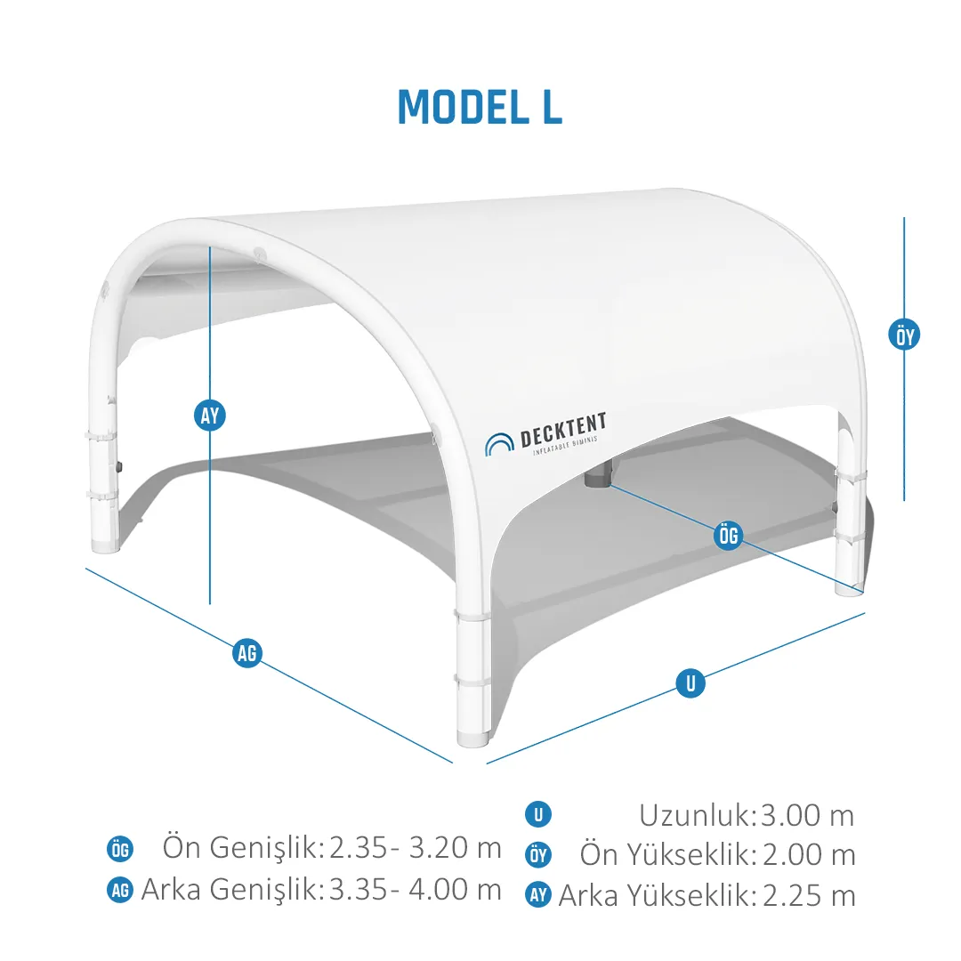 Decktent Bimini L - Görsel 4