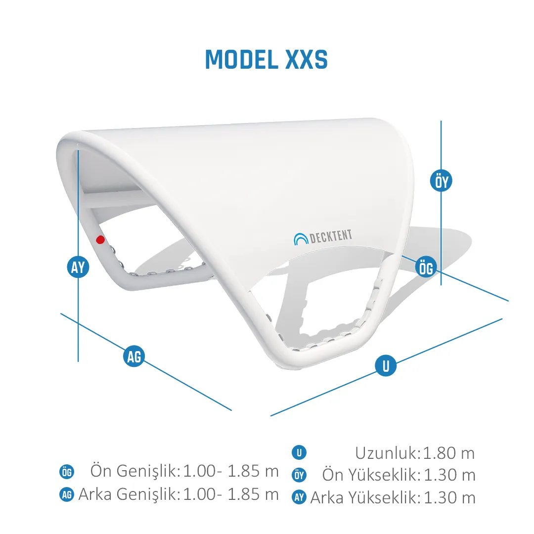 Decktent Bimini XXS - Görsel 3